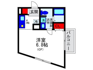 サンロイヤル柴原の物件間取画像